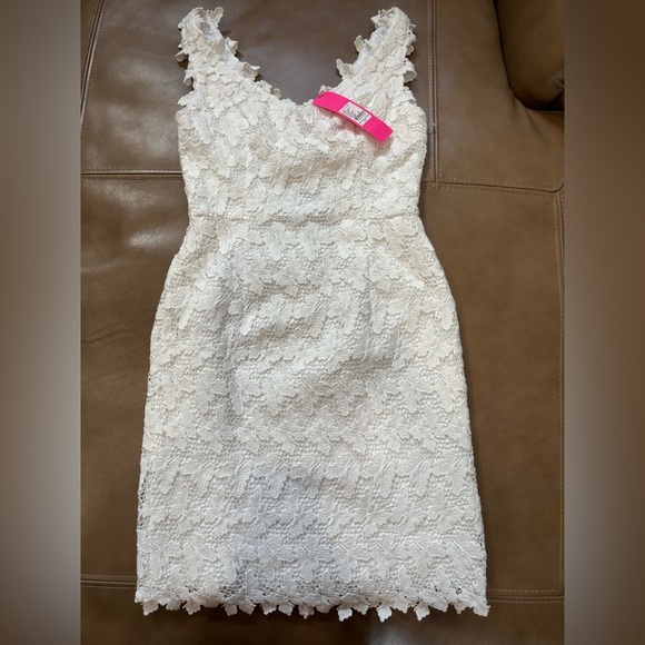 Lilly Pulitzer white Lace Dress - Picture 4 of 7
